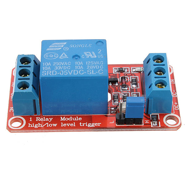 

20Pcs 5V 1 Channel Level Trigger Optocoupler Relay Module Geekcreit for Arduino - products that work with official Ardui