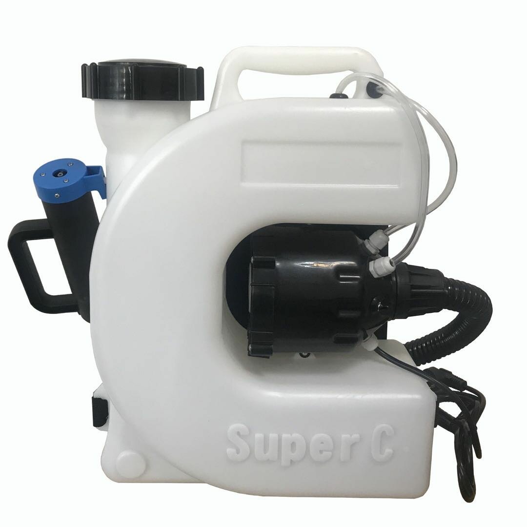 110 V / 220 V Elektrische ULV Fogger 1400 W Elektrische Spray Desinfectie Machine 15L