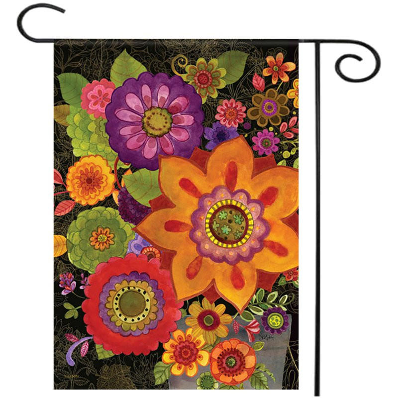 28"x40" 12.5"x18" Florals in Fall Welcome House Garden Flags Yard Banner Decorations