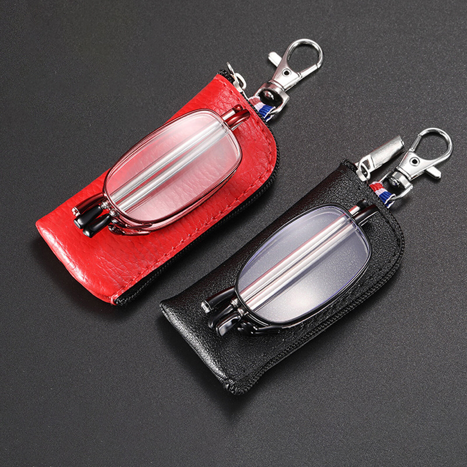 Unisex Casual Foldable Portable Anti-Blue Light Oval Frame Shape Presbyopic Glasses