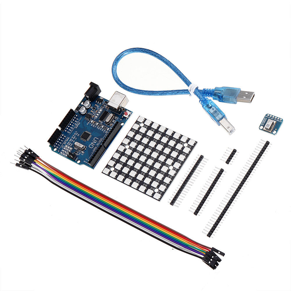 

GY-AMG8833 IR 8x8 Infrared Thermal Imager Sensor Array Temperature Measurement Sensor Module with UNO R3 GY-AM Kit