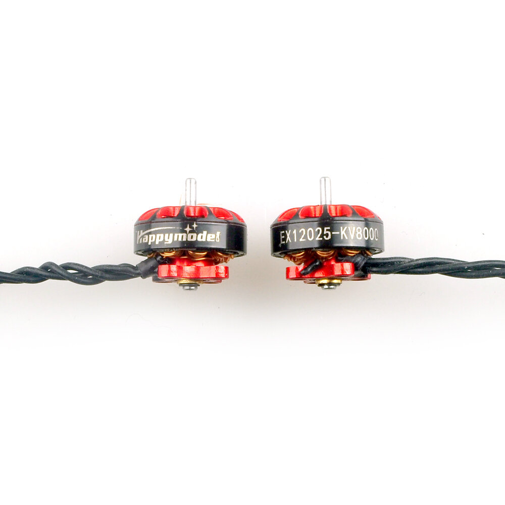 

Happymodel Cine8 Spare Part EX1202.5 1202.5 8000KV 2-3S Brushless Motor 1.5mm Shaft for CineWhoop RC Drone FPV Racing