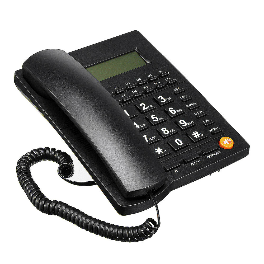 Home Telephone Landline Phone Display Caller ID hands-free Telephone Desk Home Office Hotel Restaura