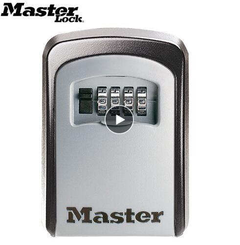 Master Lock Key Safe Box Outdoor Wall Mount Combination Password Lock Hidden Keys Storage Box Securi