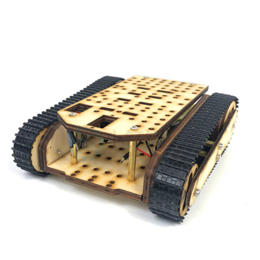 Kleine Hammer SN8600 DIY houten tank geassembleerde robotset