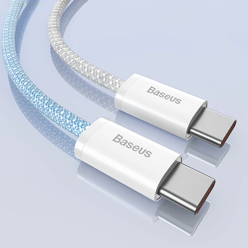 Baseus 100 W USB-C naar USB-C Kabel Snel Opladen Datatransmissie Snoer Lijn 1/2 m lang Voor DOOGEE S