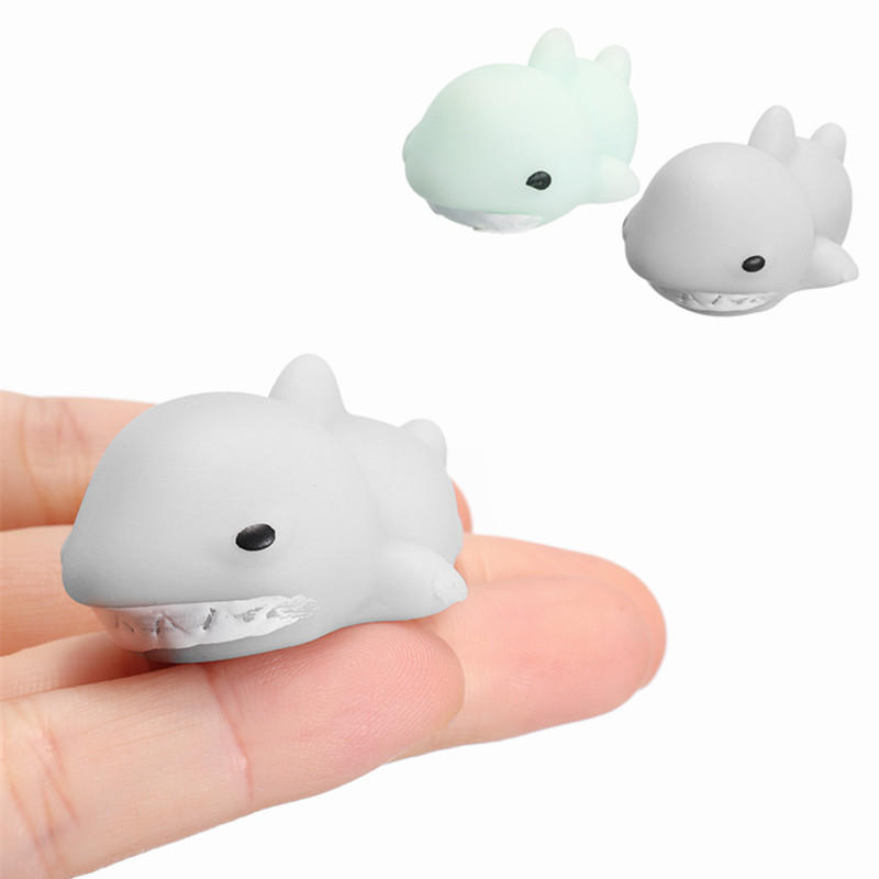 

Shark Mochi Squishy Squeeze Cute Healing Toy Kawaii Collection Освежитель для стресса Подарочный декор