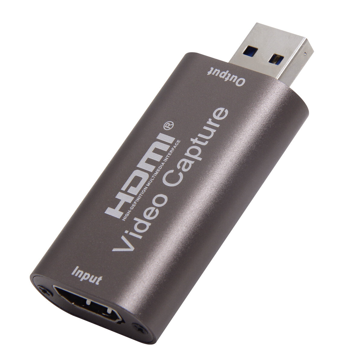 Mini USB 3.0 HD 1080P 60Hz HDMI a USB Tarjeta de captura de video Grabación de juegos Caja para YouTube Transmisión en v
