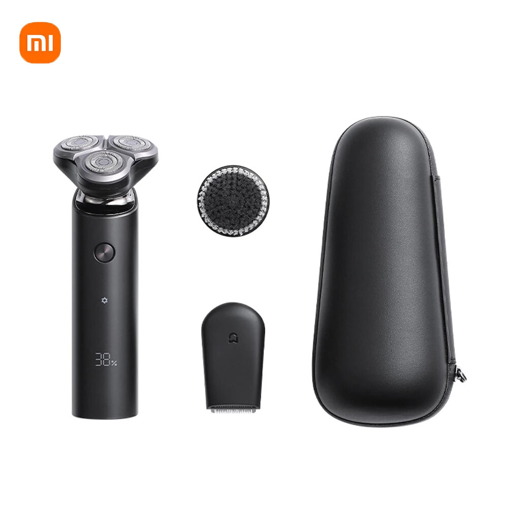 Xiaomi Mijia S500C Electric Shaver 360° Floating Head LED Display Razor Dry And Wet Dual-use Waterproof Electric Shaver
