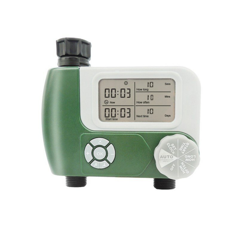 Programmable Hose Faucet Timer with for 2 Hose line Connector 