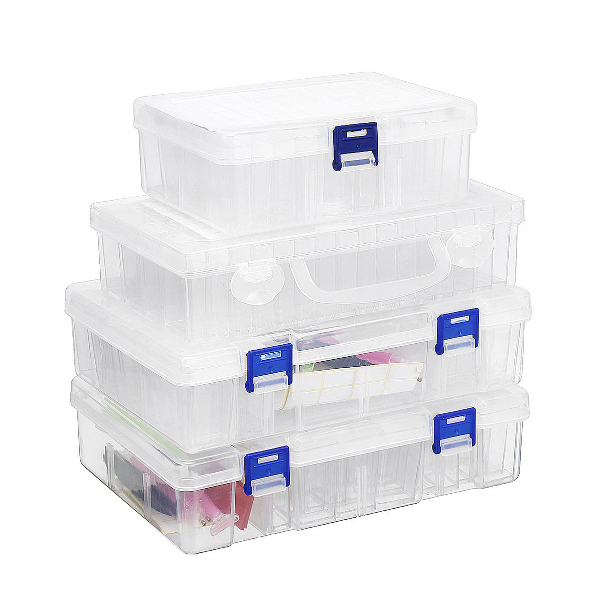 Upgrade Diamond Painting Tools Storage Box Containers Portable Bead Storage 64/42 Containers & Basic tools For 5D Diamon