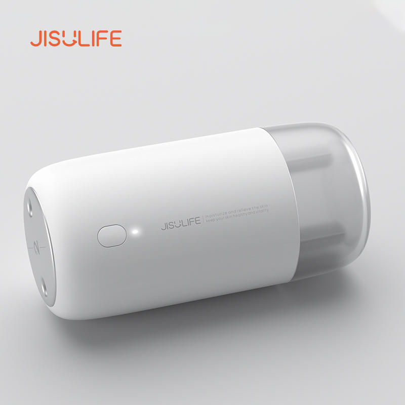 JISULIFE JB08デュアルノズルデュアルスプレーUSB加湿器ポータブル500ml、3600mAh充電式バッテリー付き