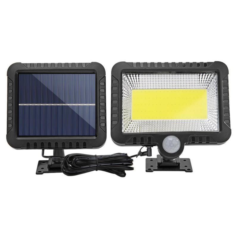 IPRee® 3.7V 1.5W 180LM 100COB LED Solar Powered Lamp Outdoor IP65 Waterproof Camping Light Induction Wall Lamp Work Light