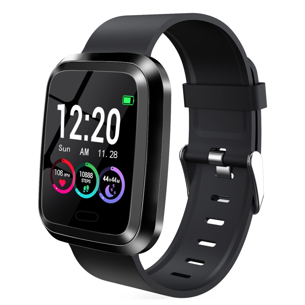 

Bakeey L7 1.3' Full Touch Screen Wristband Fashion UI 10 Sport Modes Blood Pressure Monitor Music Camera Control Weather