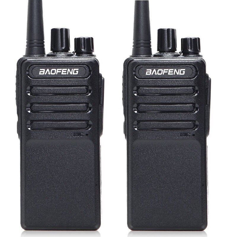 2pcs Baofeng BF-V9 Mini Walkie Talkie USB Fast Charge 5W UHF 400-470MHz Ham CB Portable Two Way Radio