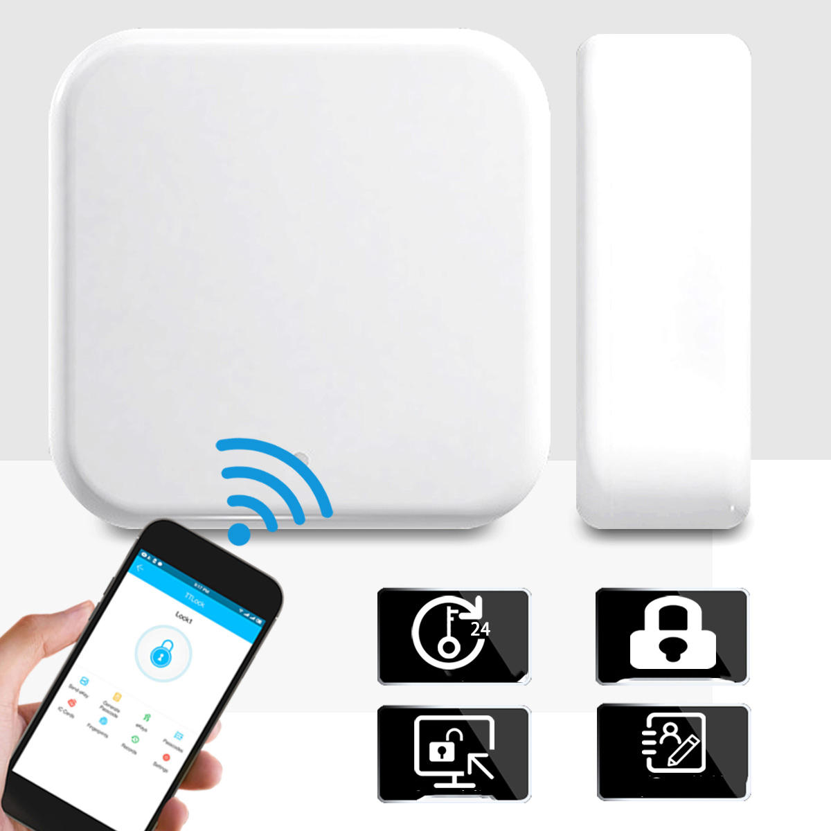 

G2 APP Smart Gateway Bluetooth USB WiFi Electronic Door Lock Adapter Home Remote