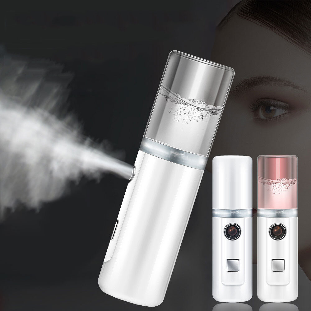 

Face Stream Beauty Spray Hand-held Water Machine Moisturizing Nano Ionic Mist Face Humidifier Sauna Facial Pore Cleansin