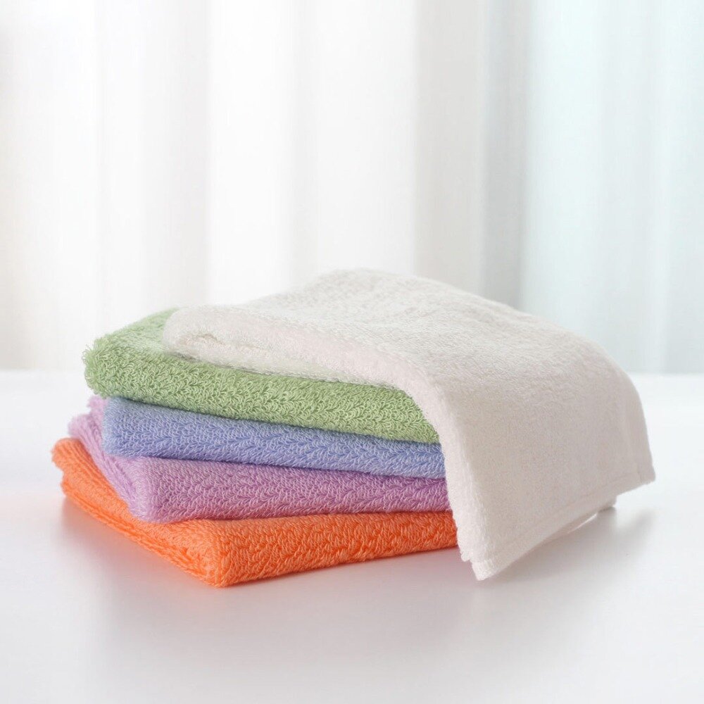 

Square Towel Youth Series 100% Cotton Strong Water Absorbent Antibacterial Baby Adult Face Wash From