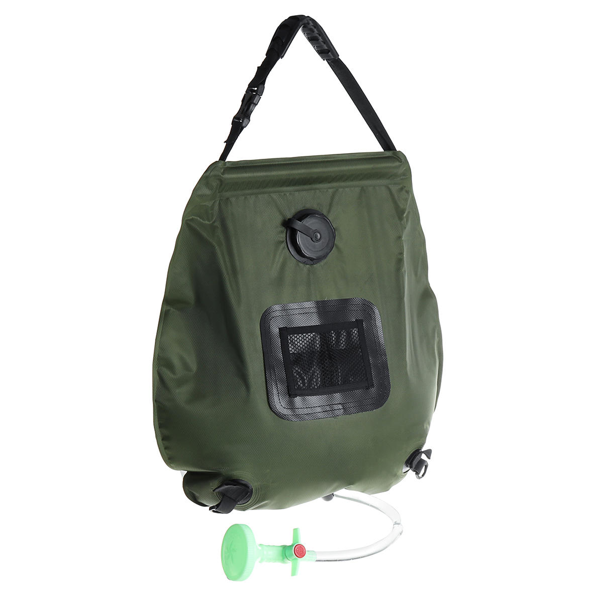IPRee®20L太陽熱シャワーバッグアウトドア旅行キャンプハイキングPVCパイプお湯バッグシャワーバッグ