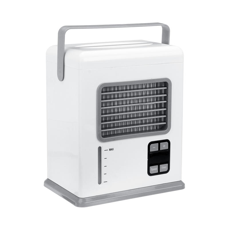 3 In 1 10W Mini USB Timing Air Conditioner Box Fan Cooling Fan Cooler Humidifier Purifier