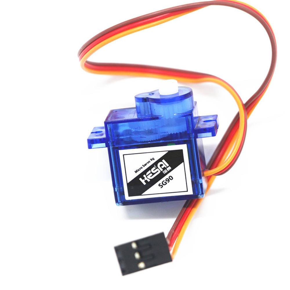 

6pcs Hesai SG90 9g Micro Analog Servo Plastic Gear High Output 1.5kg 25cm for RC Airplane Robots 250 450 Helicopter Car