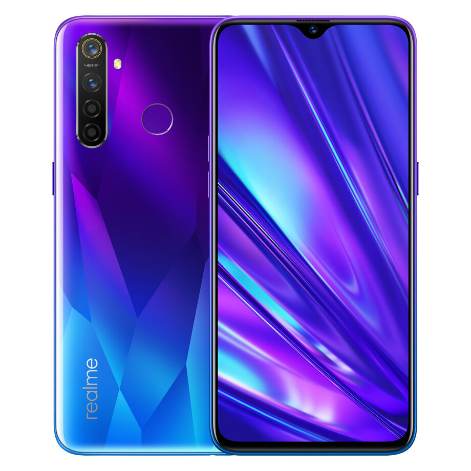 Realme 5 Pro Global Version 6.3 inch FHD+ 4035mAh Android P 48MP AI Quad Cameras 8GB RAM 128GB ROM Snapdragon 712 Octa Core 2.3GHz 4G Smartphone Smartphones from Mobile Phones & Accessories on banggood.com