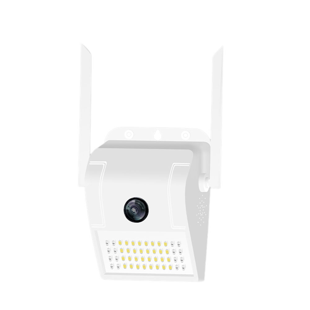 Xiaovv D6 Smart 1080P Waterproof Wall Lamp IP Camera 180° Panoramic IR Night Vision AP Hotspot Smart Induction Lamp Outd