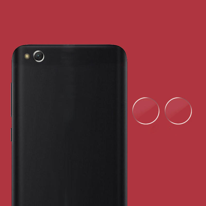Bakeey 2 stks Antikras HD Helder Gehard Glas Telefoon Cameralensbeschermer voor Xiaomi Redmi Ga niet