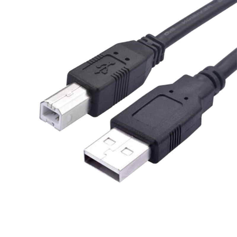 YX Vierkante mond 1,5 m USB 2.0 High Speed Printer Datakabel A Male naar B Male kabel voor printers 