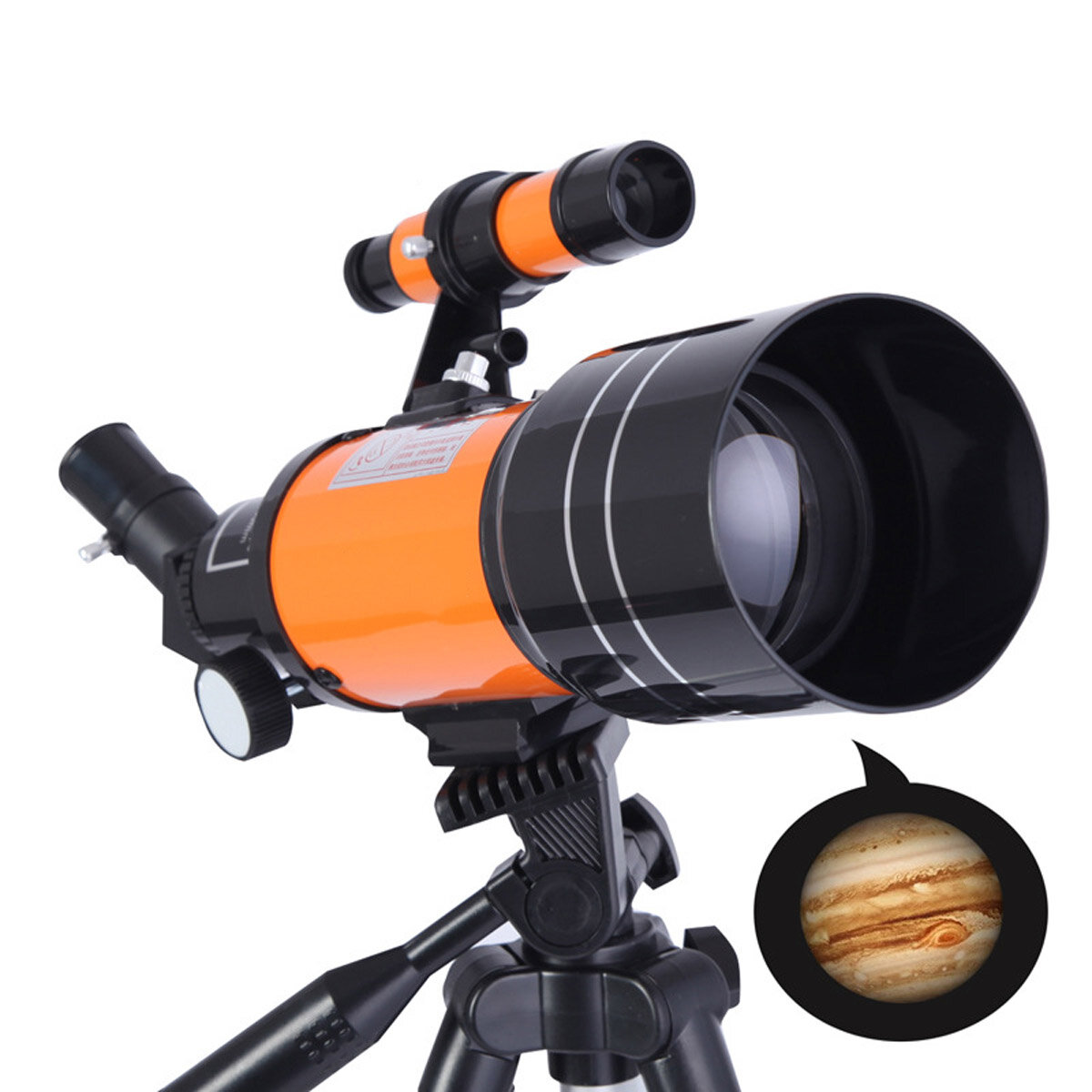 IPRee® 150X HD Telescopio astronomico Rifrattore spaziale Treppiede regolabile lente Coperture Versione notturna Telescopio Outdoor campeggio Telescopio 