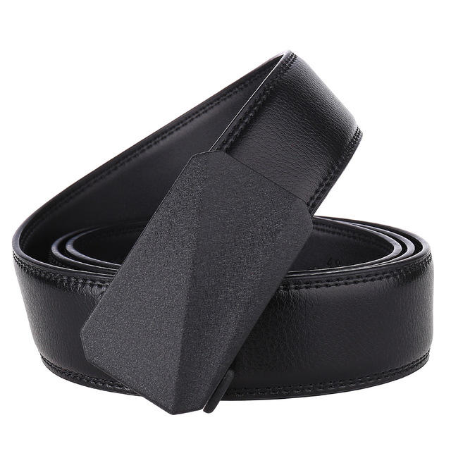 Alloy Automatic Buckle Belt Men's Belt Leather Belt