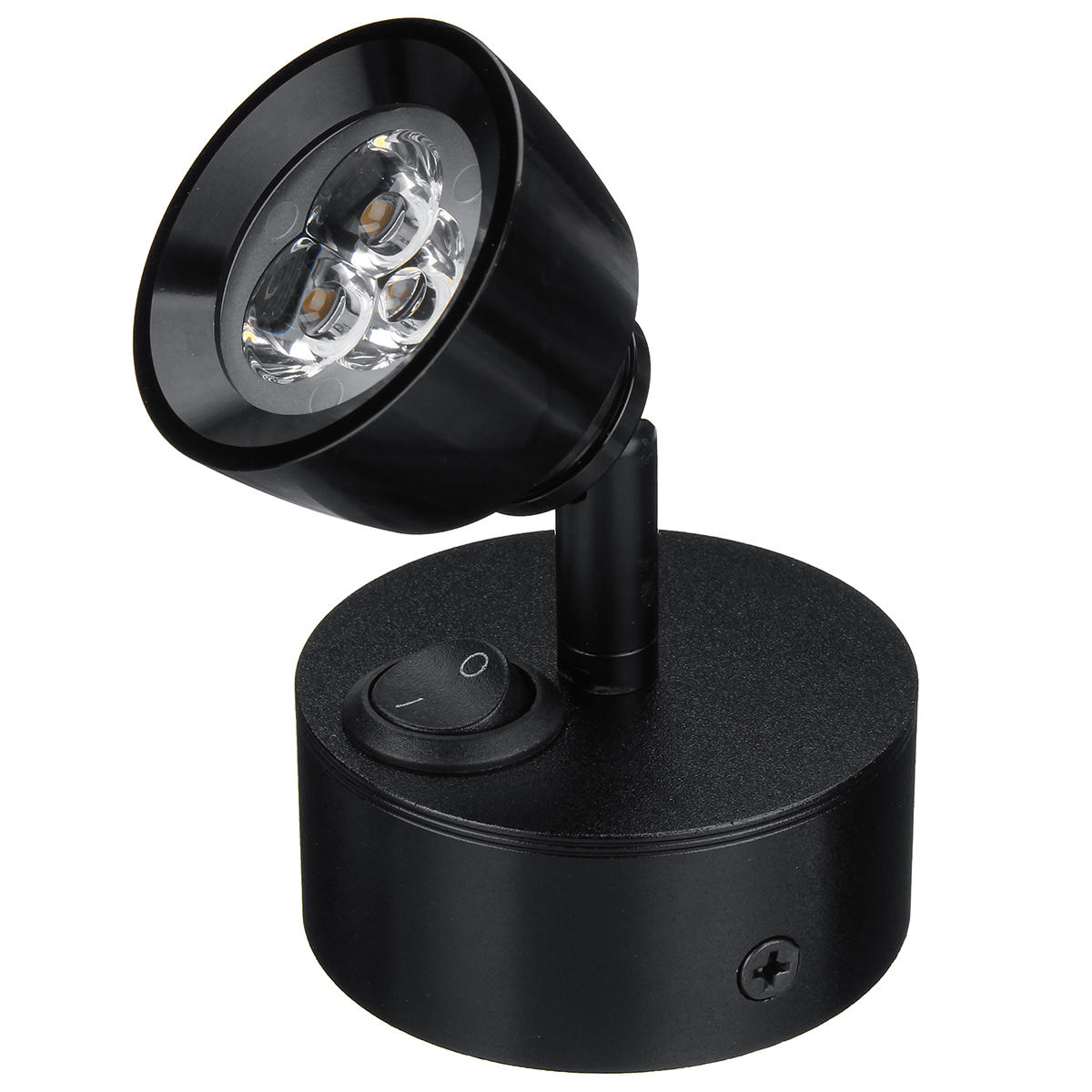 12V-24V 3W LED Spot Leeslampjes Nachtkastje Laptop Lamp Voor Caravan / RV Boot Verstelbaar