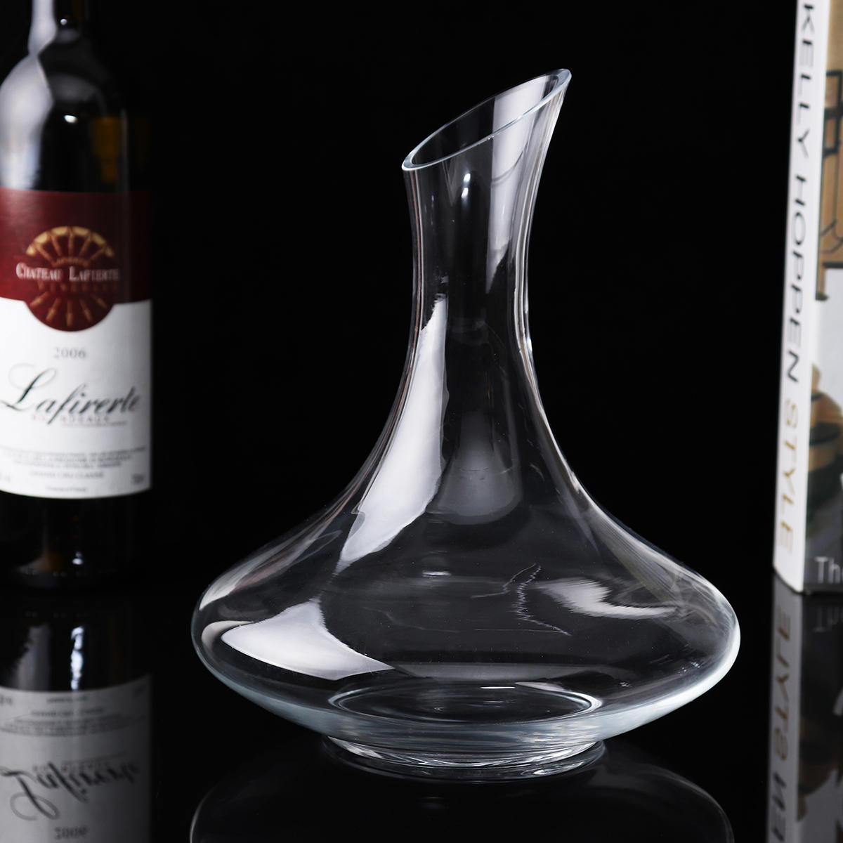 1500ML Big Capacity Luxurious Glass Crystal Decanter Bottle Jug Pourer Aerator Elegant For Family Ba