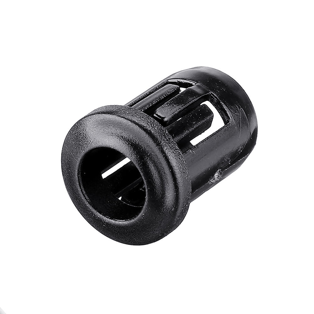 

100pcs 5MM LED Holder Black Plastic Diode Lampshade Holder Clip Bezel Mount Light Case Cup Bezels Mounting Cases