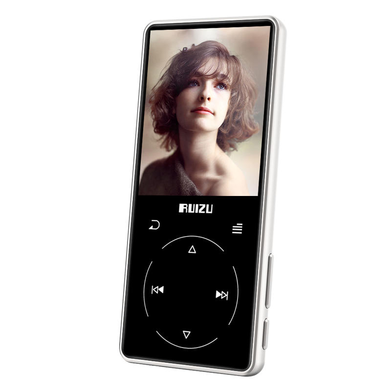 RUIZU D16 8GB bluetooth MP3 Player 2.4 inch FM Recording EBook Clock Pedometer