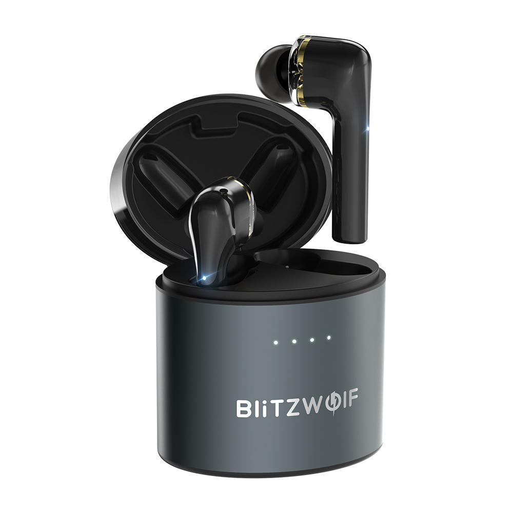 BlitzWolf®BW-FYE8TWSbluetooth5.0イヤホンQCC3020グラフェンデュアルダイナミックドライバータッチコントロールハンズフリーヘッドフォン