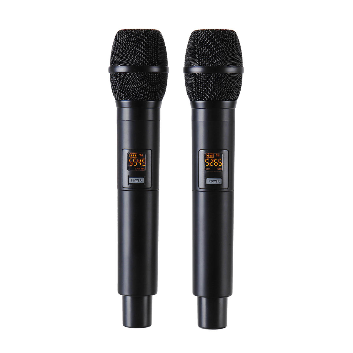 

UW-01 UHF Wireless Microphone System Handheld LED Mic with Receiver