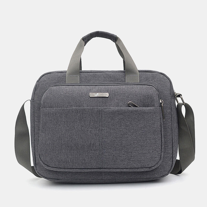 Men Large Capacity Oxfords Waterproof Handbag Shoulder Bag