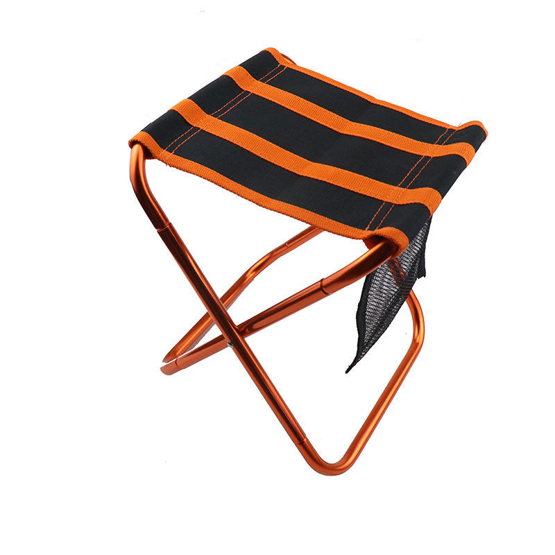 IPRee® Outdoor Tragbarer Klappstuhl Ultraleichter Aluminium Sitzhocker Camping Picknick