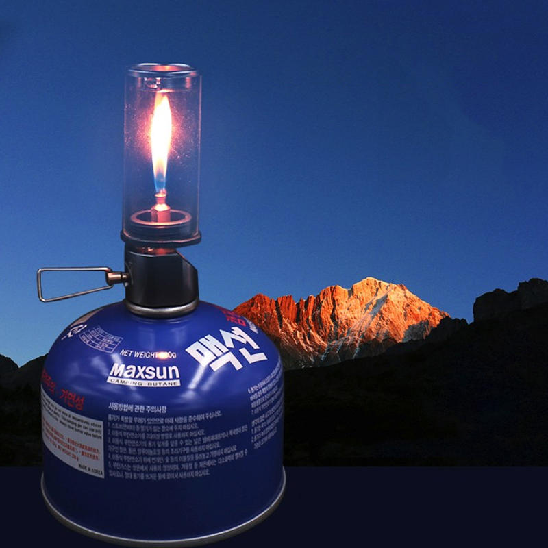 BRS-55 Outdoor Camping Light Ultralight Butane Gas Emergency Light Outdoor Travel Night Lantern