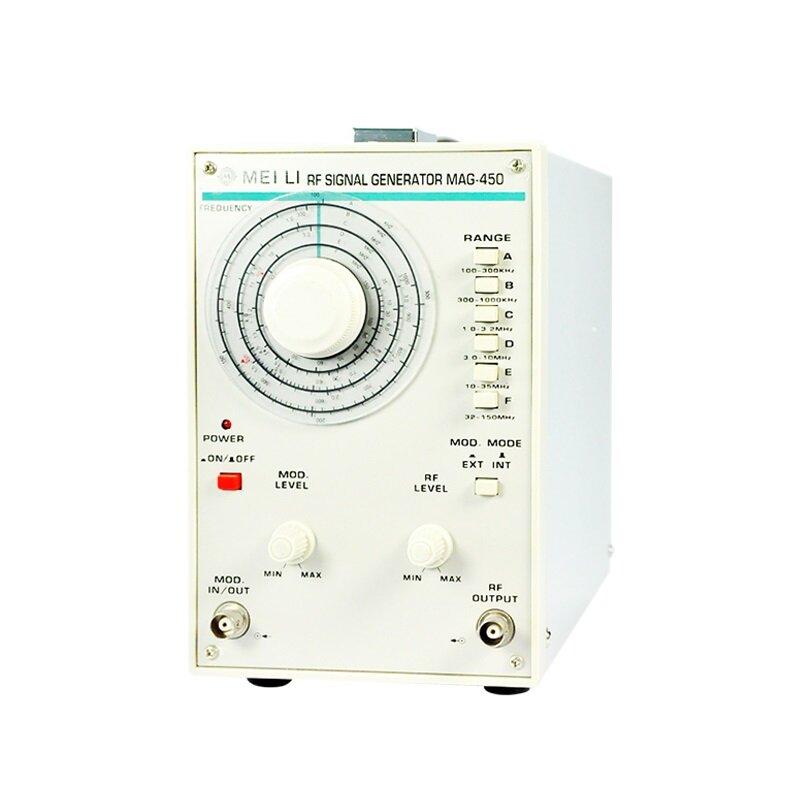 

MAG-450 High Frequency Signal Generator 100KHz-150MHz with Frequency Counter 150MHz RF Digital Signal Generator