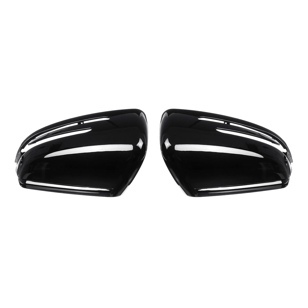 

Left/Right Car Rearview Mirror Cover Black For BENZ W204 W176 W246 W212 W221 CLS GLA CLA