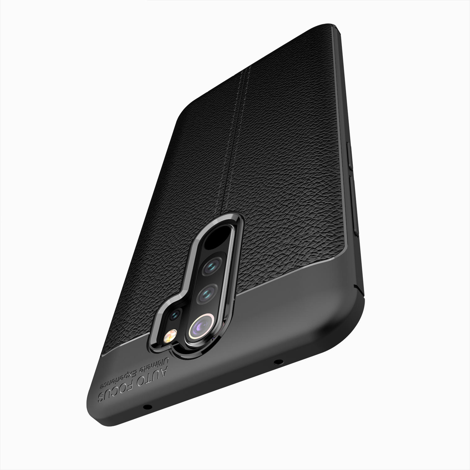 Bakeey Xiaomi Redmi Note 8 Pro Luxe Lychee patroon schokbestendig PU-leer Proective Case