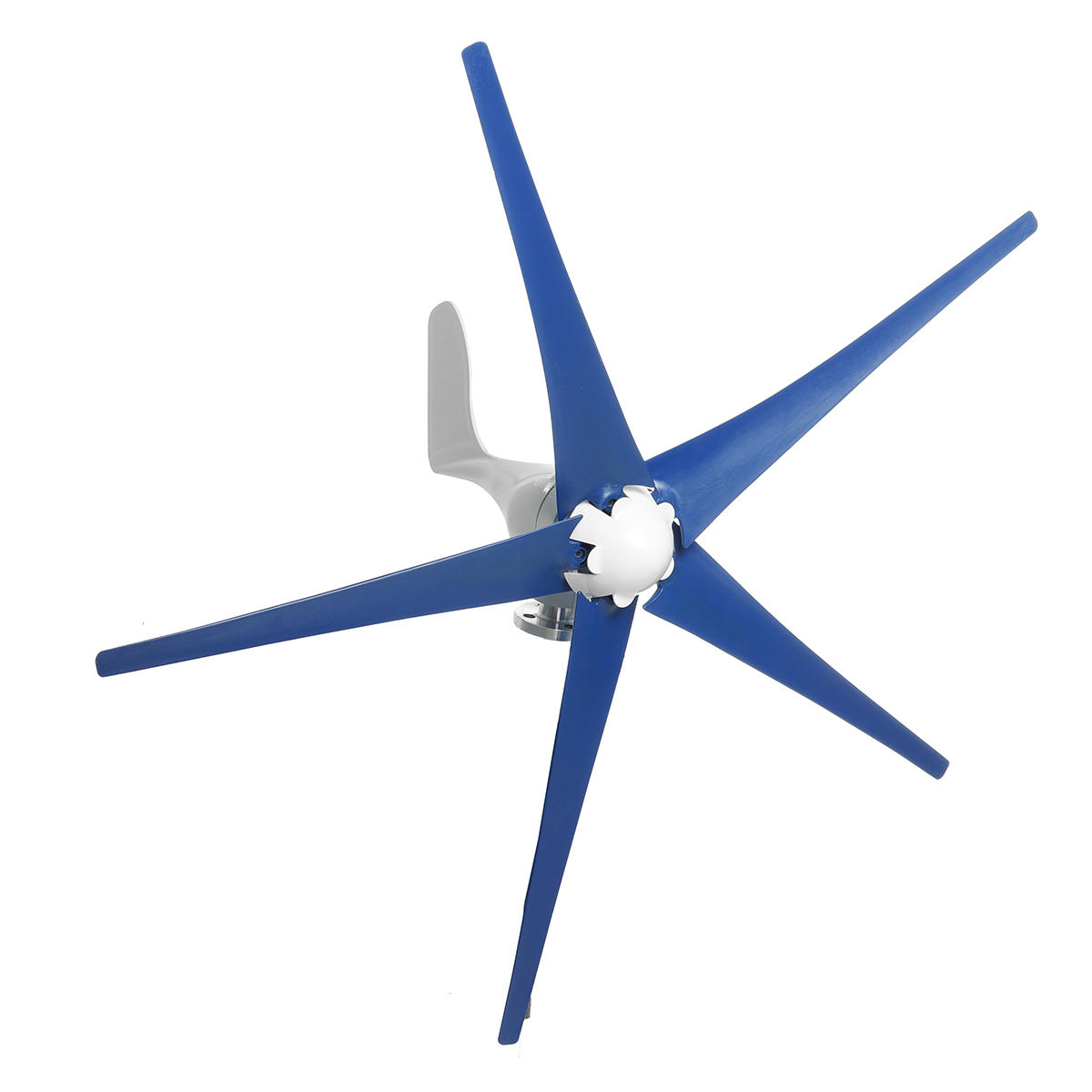 800W 12V/24V 5 Blades Horizontal Wind Turbine Power Generator with Charge Controller