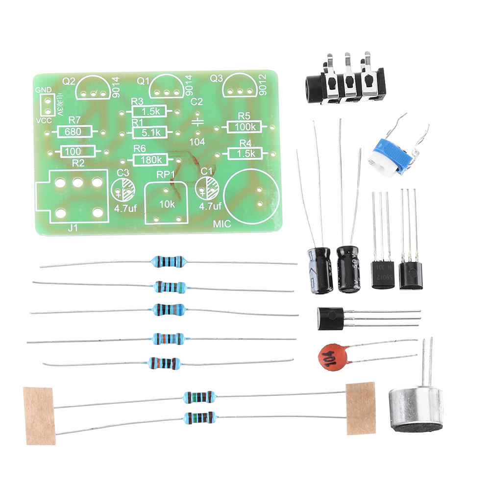 Gehoorapparaat Kit Audioversterker Luidspreker Training Onderwijswedstrijd Elektronische doe-het-zel