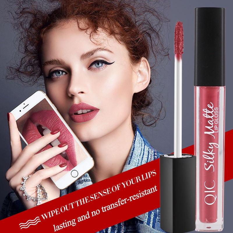 

Matte Lip Gloss Lips Lipstick Long Lasting Liquid Cosmetics Exaggerated Makeup