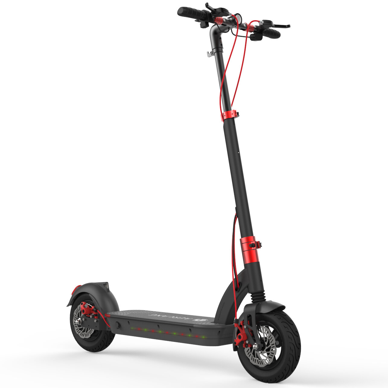 Aerlang H6 500W 48V 17.5A Folding Electric Scooter 10inch 40km/h Top Speed 50-60km Mileage Range Max. Load 120g Two Wheels Electric Scooter