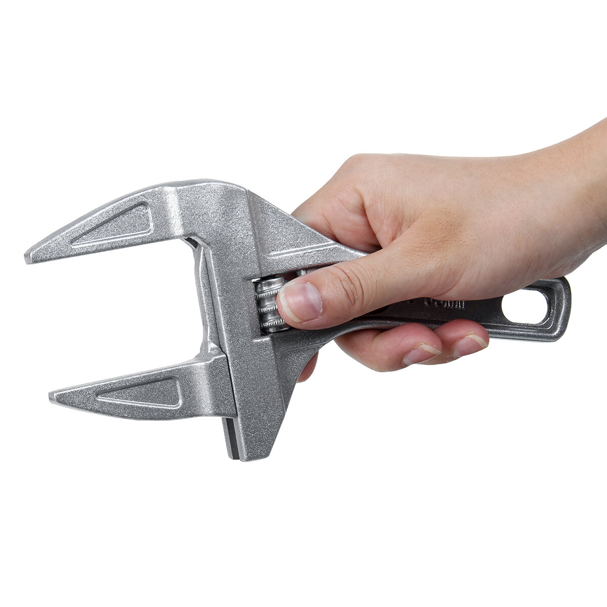 Adjustable Spanner Wrench Tool Wide Jaw Large Hand Nut Opening 16-68MM Steel Key 