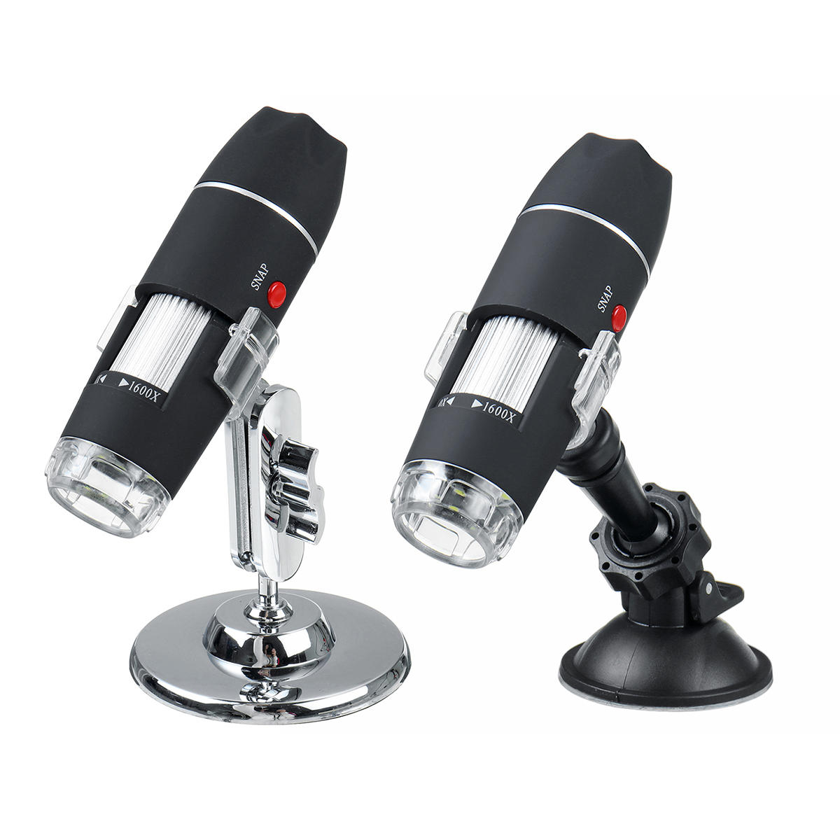 

1600X USB Digital Microscope Handheld 8LED Endoscopic Magnifier Camera Lab Device