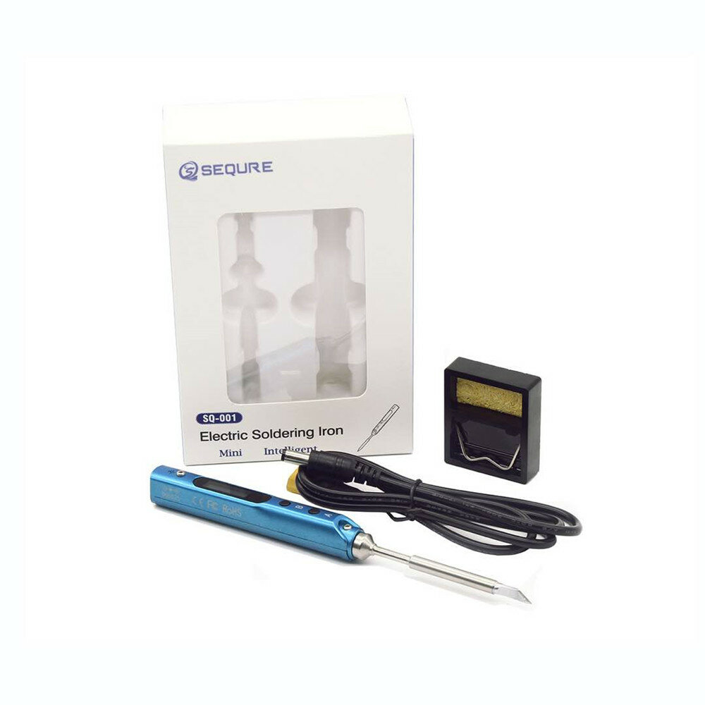 SQ001 Upgraded 65W Soldering Iron Station Digital OLED Programmable Interface DC5525 Built-in STM32 
